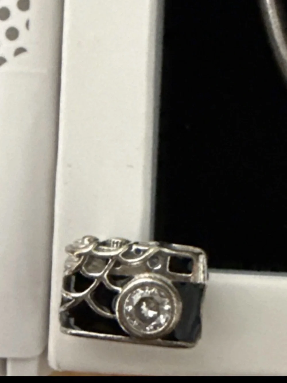 Pandora Silver Bracelet with Red Heart Charm Set